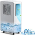 Aire Acondicionado Port¨¢til 4 en 1, Refrigeraci¨®n, Deshumidificaci¨®n, Ventilaci¨®n, Silencioso, Temporizador 24h, para Hogares y Oficinas, Blanco