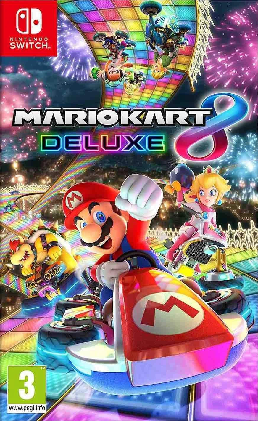 Mario Kart 8 Deluxe para Nintendo Switch - Juego Completo