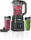 Ninja Batidora 2 en 1 Power Pro, 1200W, Jarra 2L, Vasos para Smoothies y Mezclas, Negro TB301EU