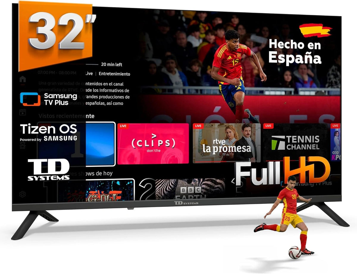 Televisor Inteligente 32'' Full HD con Tizen 8.0 y HDR10