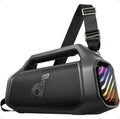 Altavoz Bluetooth Soundcore Boom 2 Plus, 140W, Sonido Est¨¦reo, Resistente al Agua IPX7, Luces RGB, Autonom¨ªa 20h