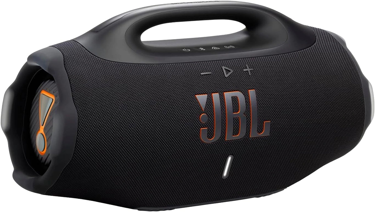 Altavoz Bluetooth JBL Boombox 4, Sonido Pro, Resistente al Agua y Polvo IP68, 34h de Autonom¨ªa, Mejora de Graves, Negro