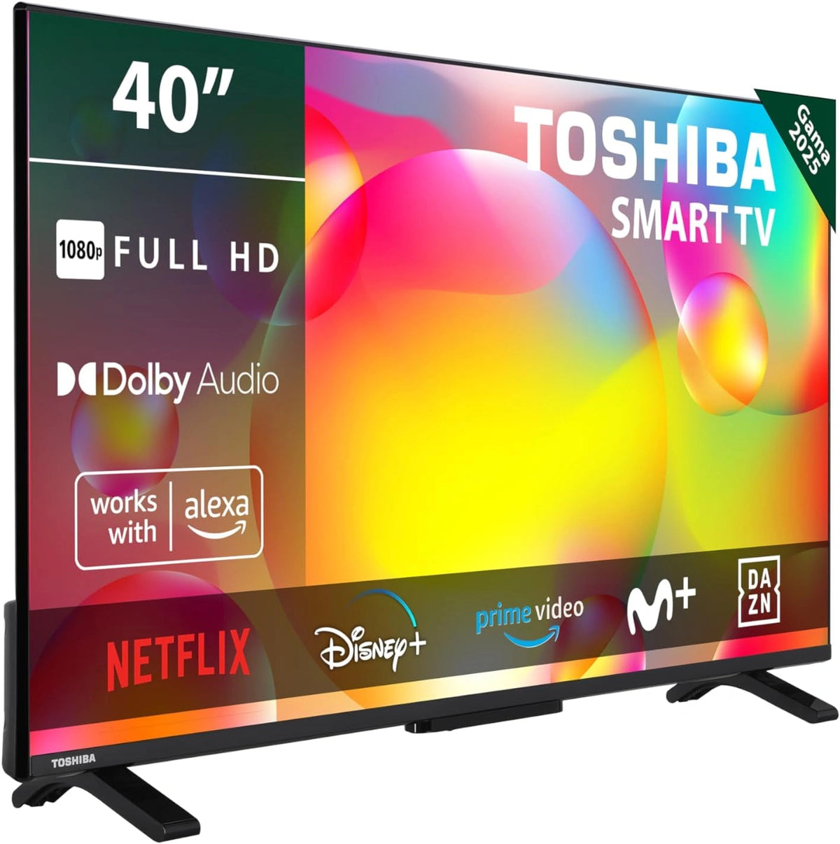 Televisor Toshiba 40'' LED Full HD con VIDAA Smart TV