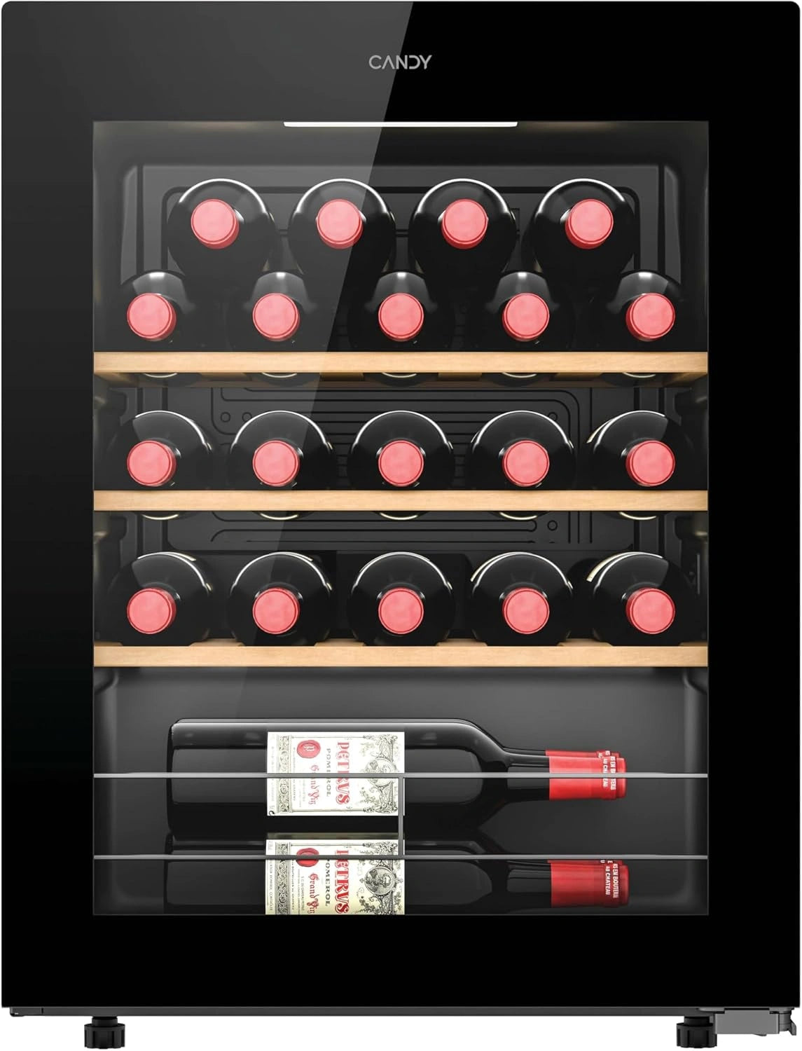 Vinoteca Candy DiVino 23 Botellas, Control WiFi, Puerta Reversible, Tratamiento Anti-UV