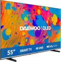 Televisor QLED Daewoo 55'' 4K UHD HDR con Dolby Vision y Atmos, Alexa Integrada, Dise?o sin Marcos