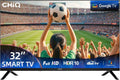 Televisor Inteligente CHiQ 32'' Full HD con HDR10 y Google TV, Audio Dolby, Chromecast, Dise?o sin Marco