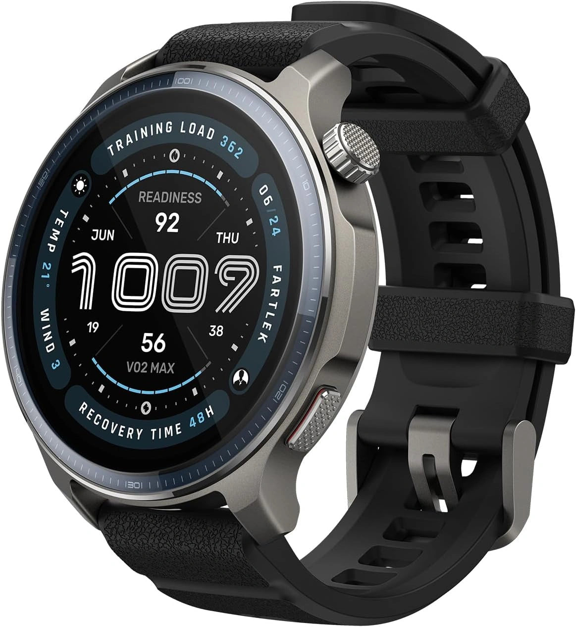Reloj Inteligente Amazfit Balance 2 de 47mm, AMOLED 1,5" Cristal Zafiro, NFC, GPS, Bater¨ªa 21 d¨ªas, 170+ Modos para Android/iPhone