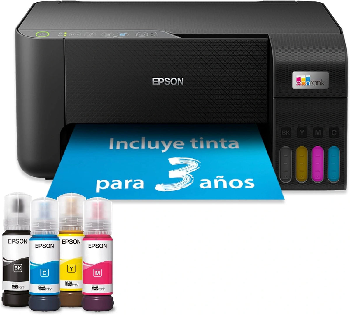 Epson EcoTank ET-2862 Impresora Multifunci¨®n A4 con Wi-Fi y Tinta para 3 A?os