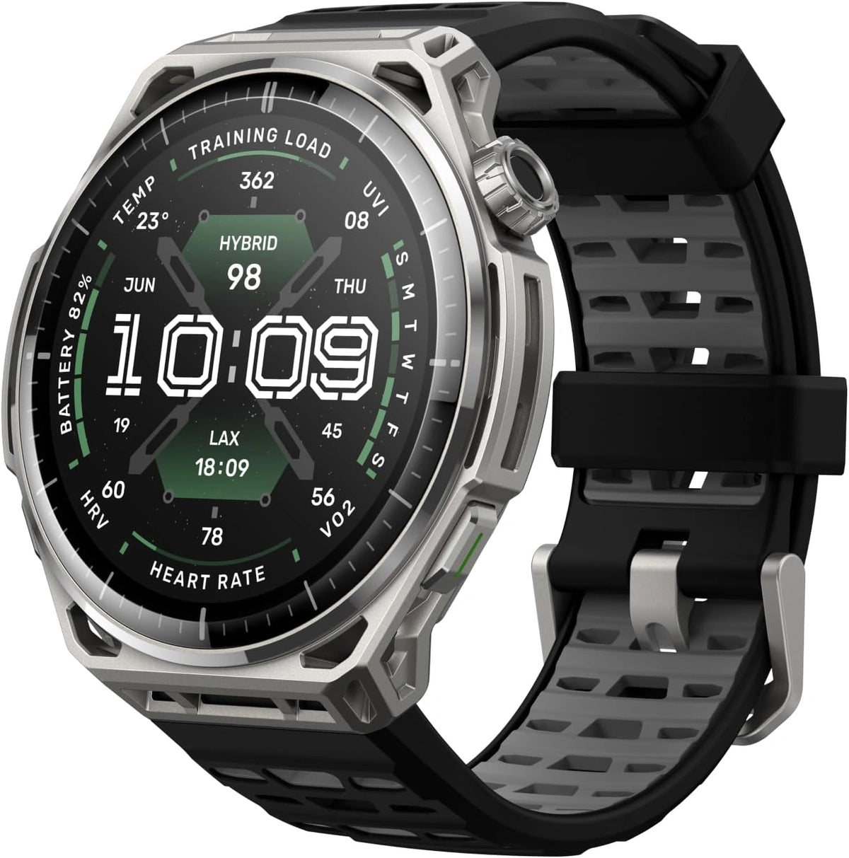 Reloj Inteligente Amazfit Balance 3 con GPS, Pantalla AMOLED de 48mm, Bater¨ªa Larga Duraci¨®n y NFC