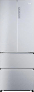 Frigor¨ªfico Haier Puerta Francesa 70cm, FD 70 Series 5, 446L, Inoxidable