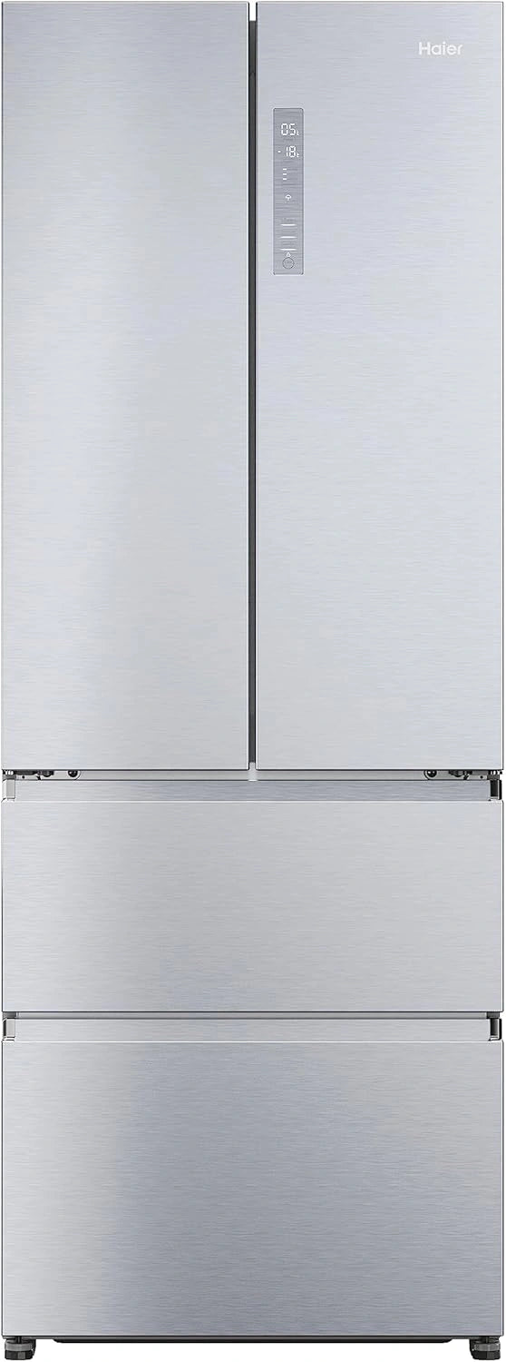 Frigor¨ªfico Haier Puerta Francesa 70cm, FD 70 Series 5, 446L, Inoxidable