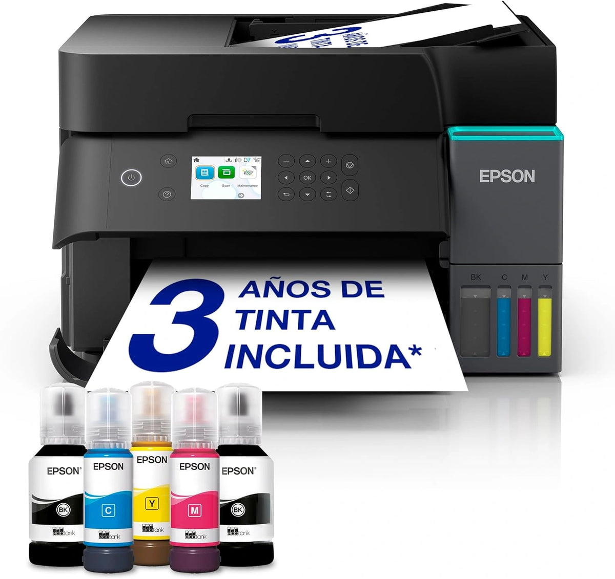 Impresora Epson EcoTank ET-3950 Multifunci¨®n Wi-Fi A4 Doble Cara