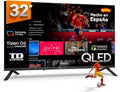 Televisor Inteligente 32'' QLED con Tizen 8.0, HDR10 y Triple Sintonizador