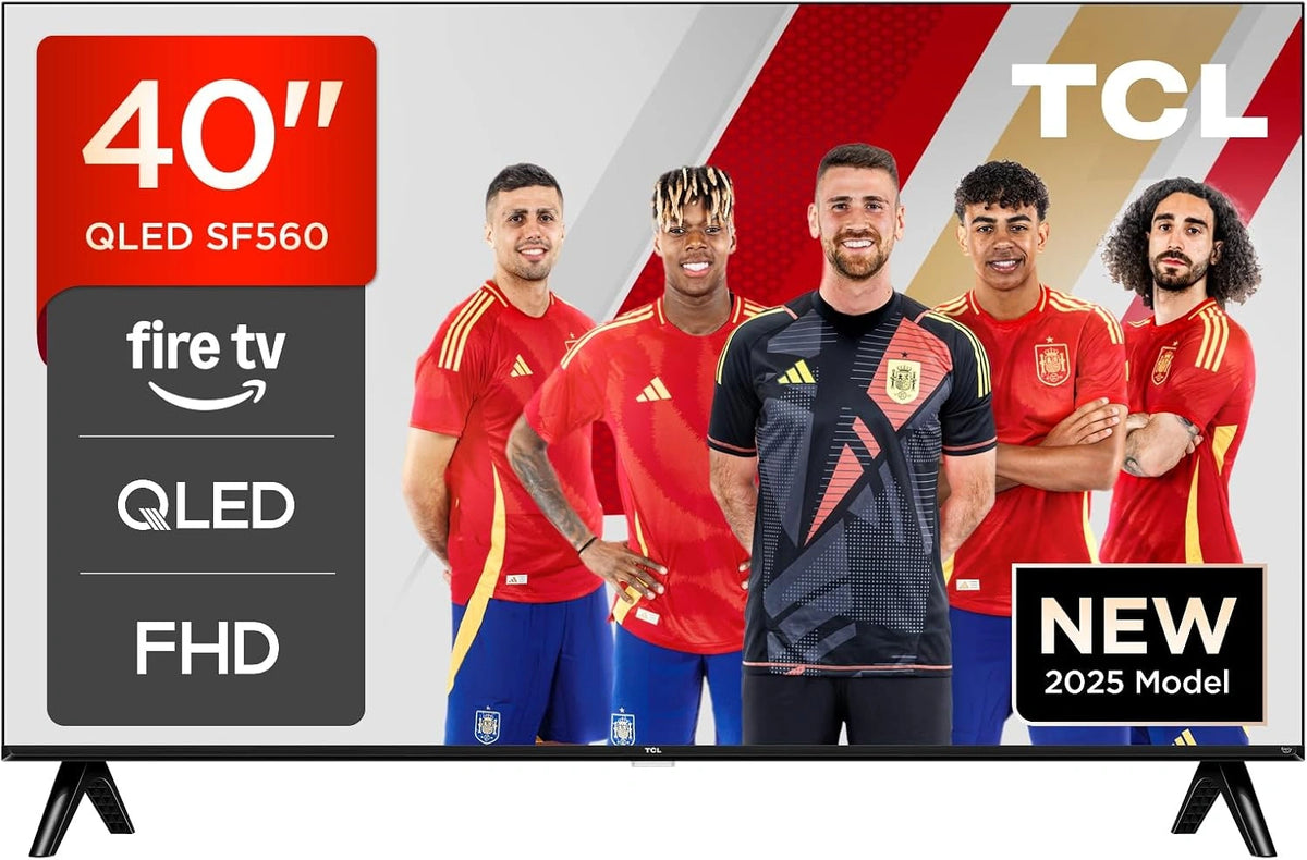 TCL 40SF560 TV 40'' QLED Full HD, Smart con Alexa, HDR10, Dolby, DTS, AirPlay 2