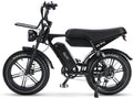 OUXI Pro MAX E-Bike para Adultos, Doble Bater¨ªa 48V 30Ah, Autonom¨ªa 120km, Neum¨¢ticos Anchos 20x4.0, Frenos Hidr¨¢ulicos, Altavoz Bluetooth, Portaequipajes Delantero