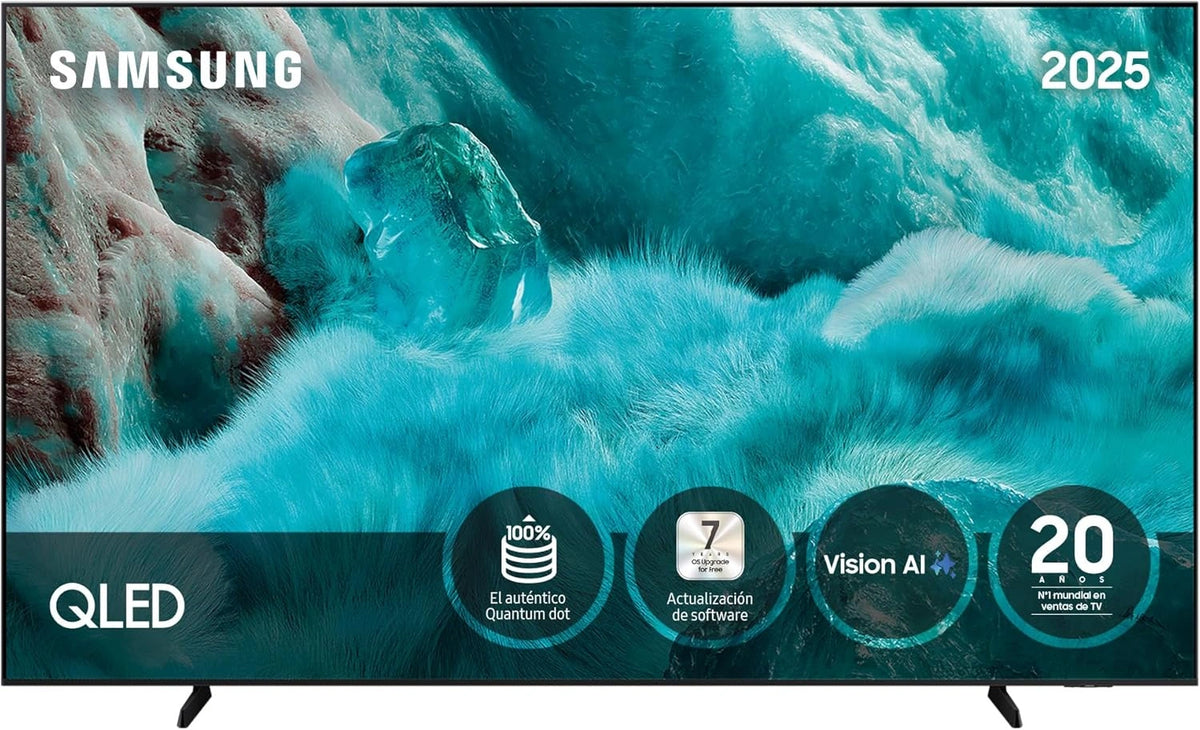 Televisor Samsung 98'' QLED Q7F 4K Smart, IA Visual y Quantum Dot