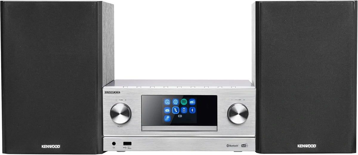 Kenwood Sistema Micro Hi-Fi con CD, DAB+, Internet Radio y Pantalla TFT