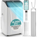 Aire Acondicionado Port¨¢til 14000 BTU con WiFi y Control Remoto, Funci¨®n 3 en 1