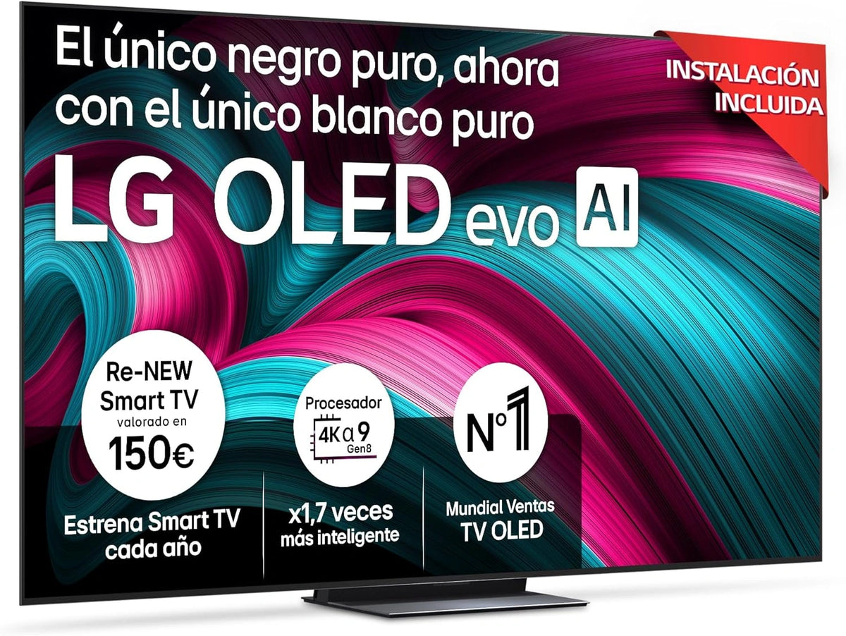 Televisor LG OLED 83" 4K OLED EVO con IA, WebOS, Dolby, FreeSync y Asistentes