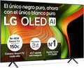 Televisor LG OLED 77" 4K, Smart TV AI, WebOS, Dolby Vision y Atmos, Negro