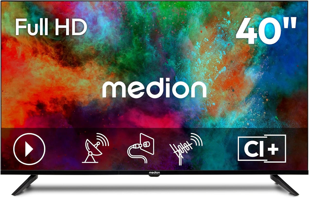 Televisor Full HD 40" con Triple Sintonizador, HDMI y USB